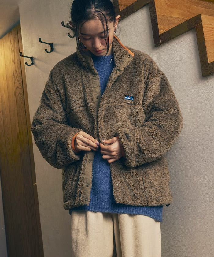 KAVU × FREAK'S STORE / 長毛絨刷毛 外套（日本聯名限定）