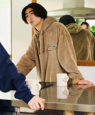 KAVU × FREAK'S STORE / 長毛絨刷毛 連帽衫（日本聯名限定）