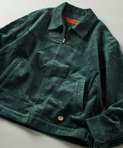 RED KAP × FREAK'S STORE／日本聯名限定 SMU JK-22 SHORT LENGTH 拉鍊燈芯絨工裝外套