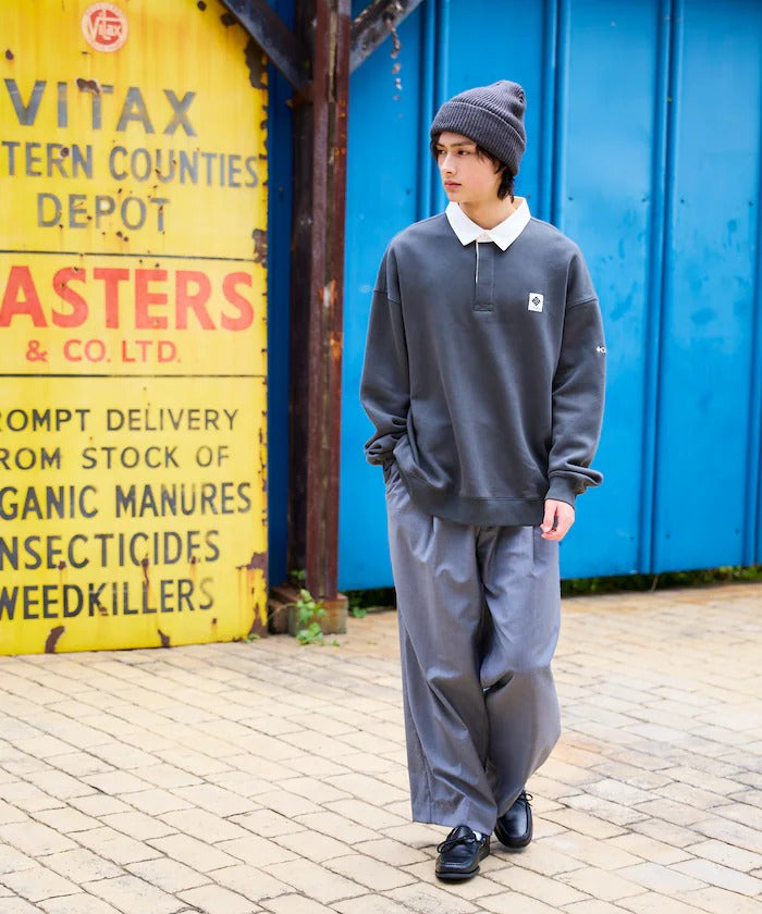 Columbia×FREAK'S STORE／小LOGO 長袖領衫（日本聯名限定）