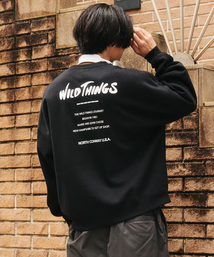 WILD THINGS×FREAK'S STORE / 反光印花圓領衫（日本聯名限定）