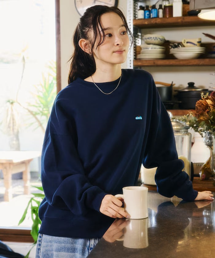 KAVU × FREAK'S STORE / 直式標誌 圓領衫（日本聯名限定）