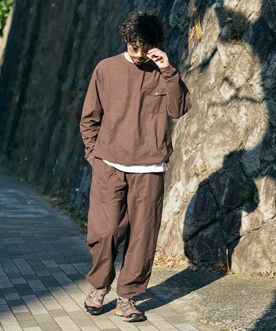 FREAK'S STORE／可收納長袖旅行套裝 附收納包 Fabric by SOLOTEX(R)
