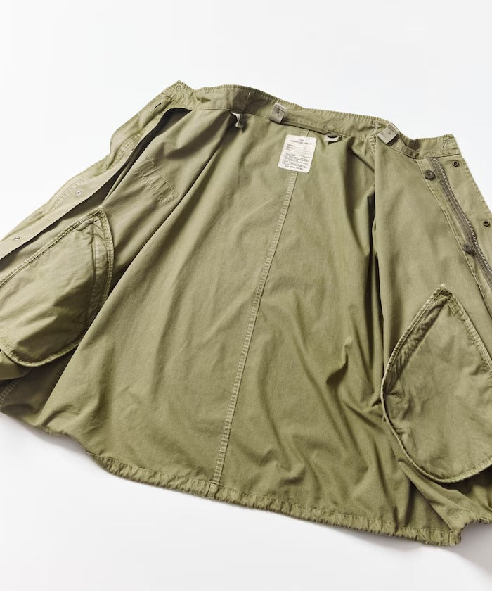FREAK'S STORE / 褪色加工3WAY M-65短版軍裝外套＆鋪棉內裡組（26FW）