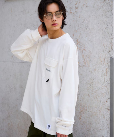 Columbia×FREAK'S STORE／口袋 長袖T恤（日本聯名限定）