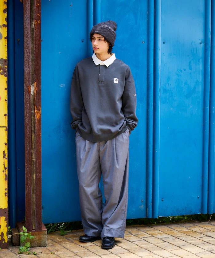 Columbia×FREAK'S STORE／小LOGO 長袖領衫（日本聯名限定）