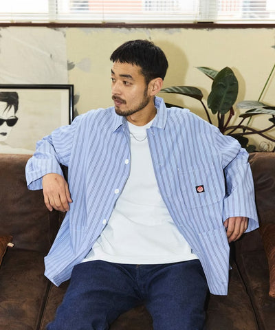 RED KAP × FREAK'S STORE / 日本聯名限定 條紋工裝襯衫