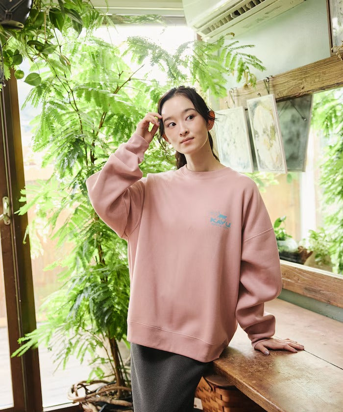 KAVU × FREAK'S STORE / 貓掌圖案 圓領衫（日本聯名限定）