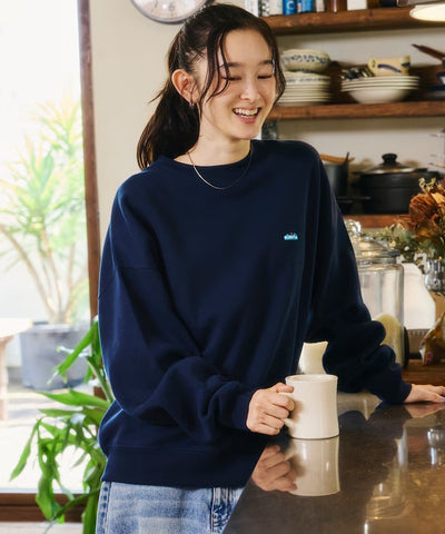 KAVU × FREAK'S STORE / 直式標誌 圓領衫（日本聯名限定）