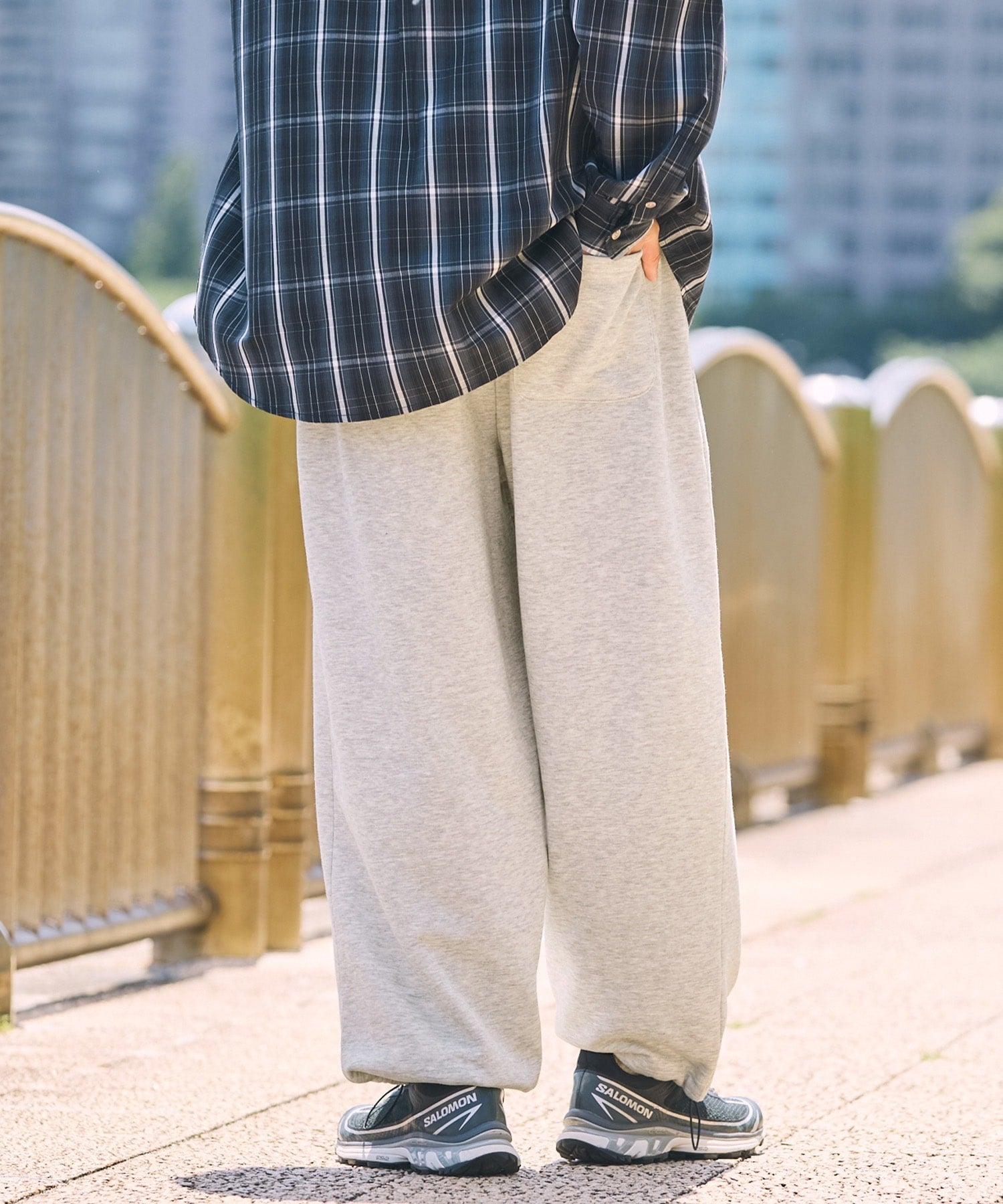 THE CRAFT CREW PRODUCTS／12盎司 厚磅刷毛 抽繩運動長褲