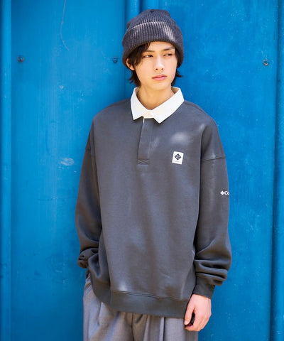 Columbia×FREAK'S STORE／小LOGO 長袖領衫（日本聯名限定）