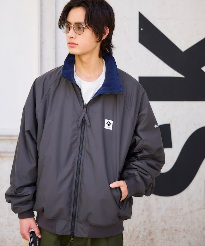 Columbia × FREAK'S STORE／日本聯名限定 雙面穿立領外套