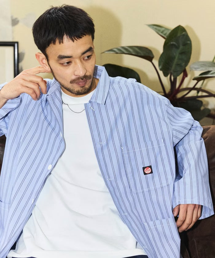 RED KAP × FREAK'S STORE / 日本聯名限定 條紋工裝襯衫