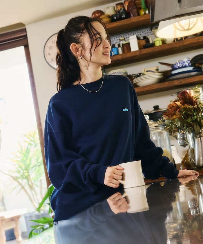 KAVU × FREAK'S STORE / 直式標誌 圓領衫（日本聯名限定）