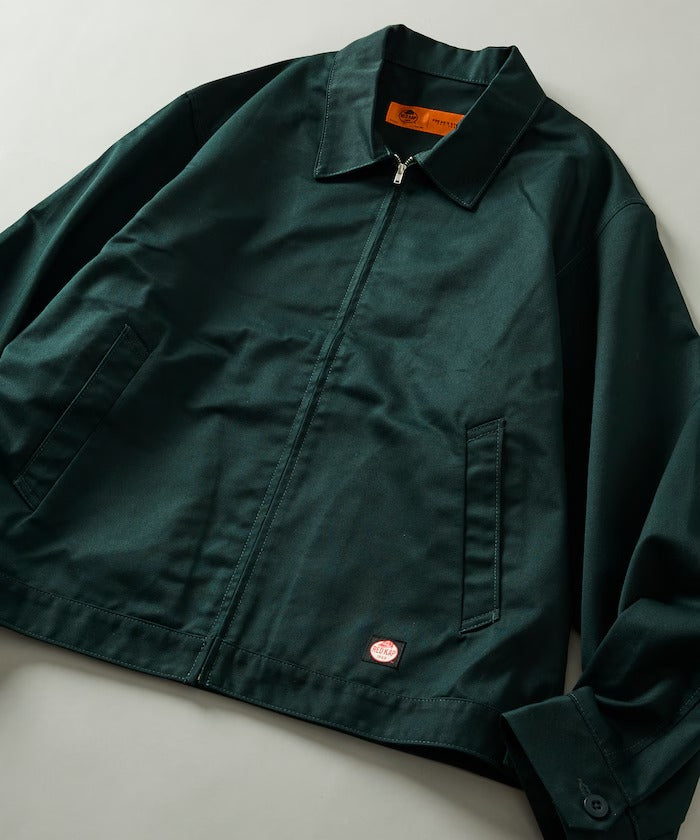 RED KAP × FREAK'S STORE／日本聯名限定 SMU JK-22 SHORT LENGTH 短版拉鏈工裝外套