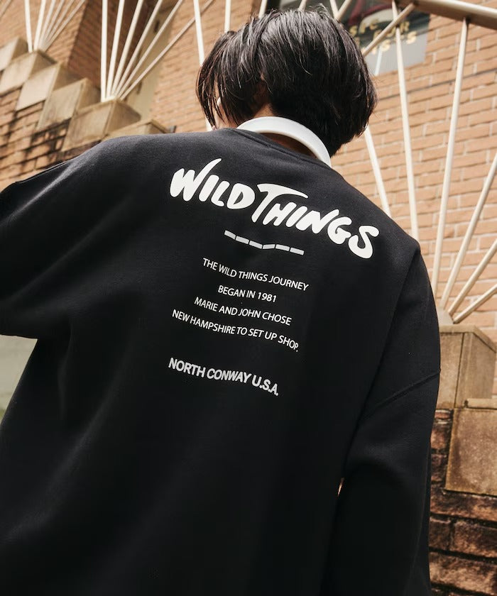 WILD THINGS×FREAK'S STORE / 反光印花圓領衫（日本聯名限定）