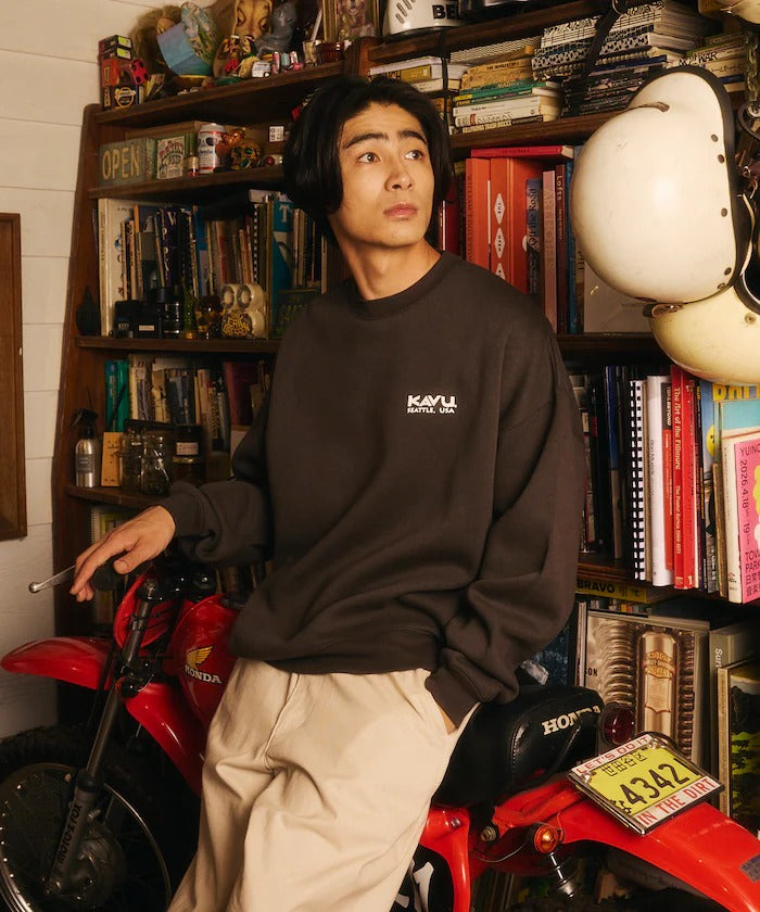 KAVU × FREAK'S STORE / 狗狗圓領衫（日本聯名限定）