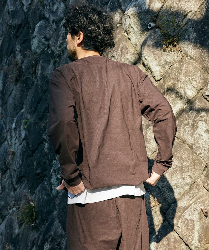 FREAK'S STORE／可收納長袖旅行套裝 附收納包 Fabric by SOLOTEX(R)