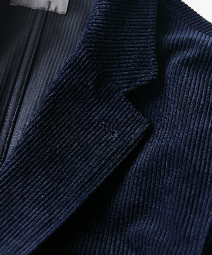 FREAK'S STORE／寬鬆版燈芯絨兩釦西裝外套套裝 Fabric by SOLOTEX(R)