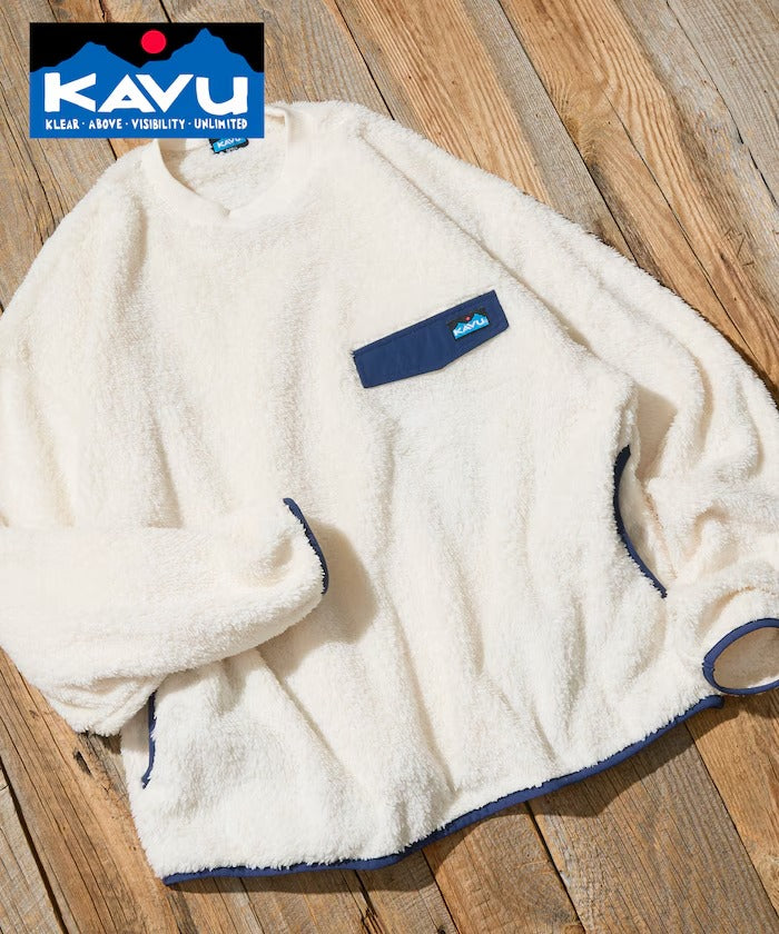 KAVU × FREAK'S STORE / 長毛絨刷毛 圓領衫（日本聯名限定）