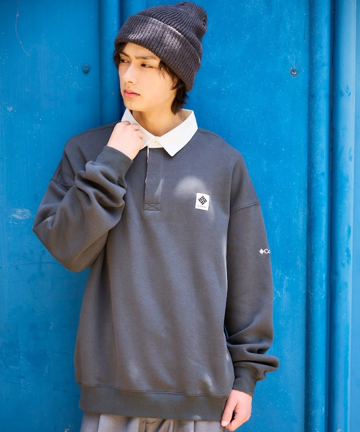 Columbia×FREAK'S STORE／小LOGO 長袖領衫（日本聯名限定）