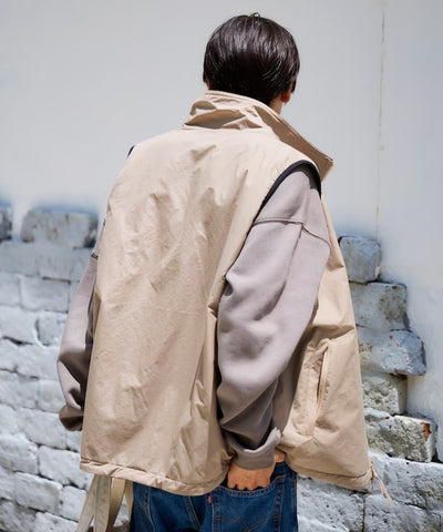Columbia × FREAK'S STORE／日本聯名限定 雙面穿刷毛 立領背心