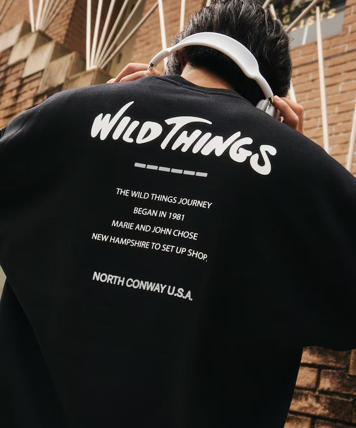 WILD THINGS×FREAK'S STORE / 反光印花圓領衫（日本聯名限定）
