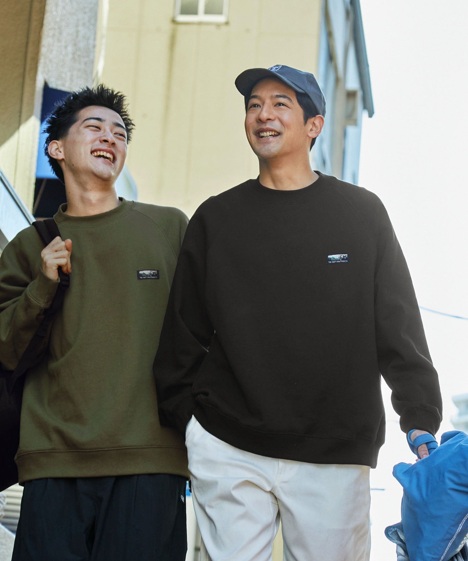 THE CRAFT CREW PRODUCTS／插肩袖圓領衫