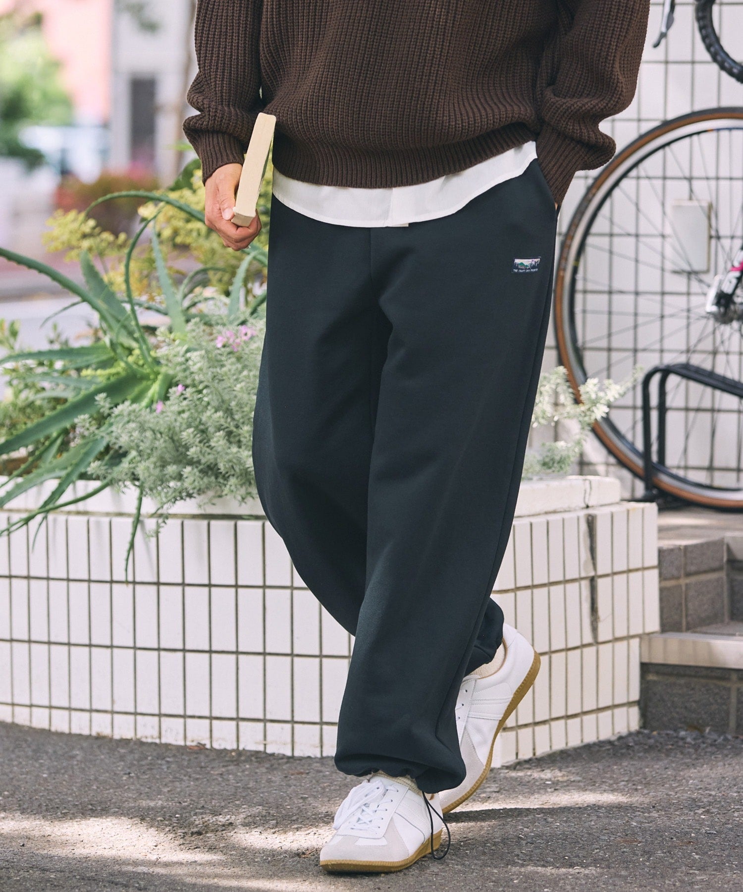 THE CRAFT CREW PRODUCTS／12盎司 厚磅刷毛 抽繩運動長褲