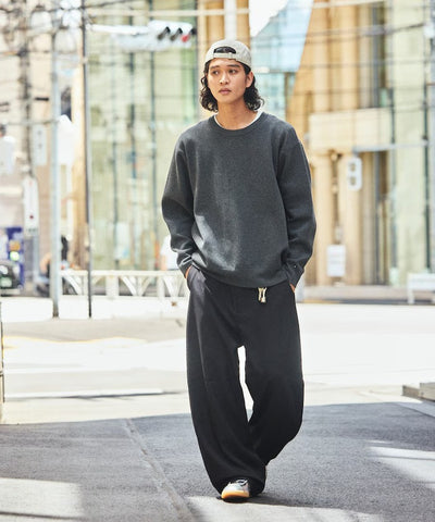 FREAK'S STORE／木桶型輪廓寬版西裝褲