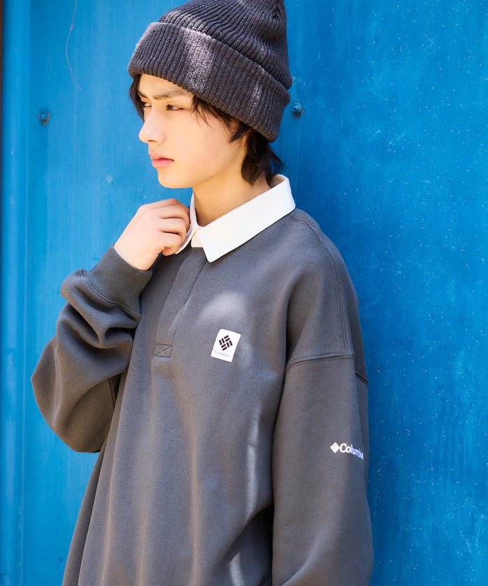 Columbia×FREAK'S STORE／小LOGO 長袖領衫（日本聯名限定）