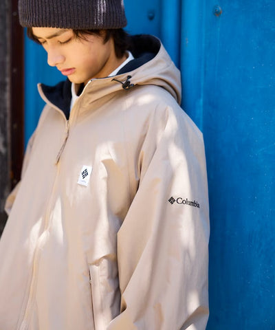 Columbia × FREAK'S STORE／日本聯名限定 雙面穿刷毛連帽外套