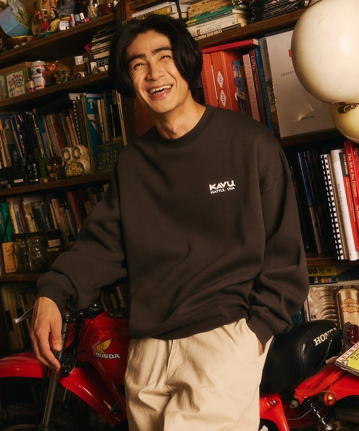 KAVU × FREAK'S STORE / 狗狗圓領衫（日本聯名限定）
