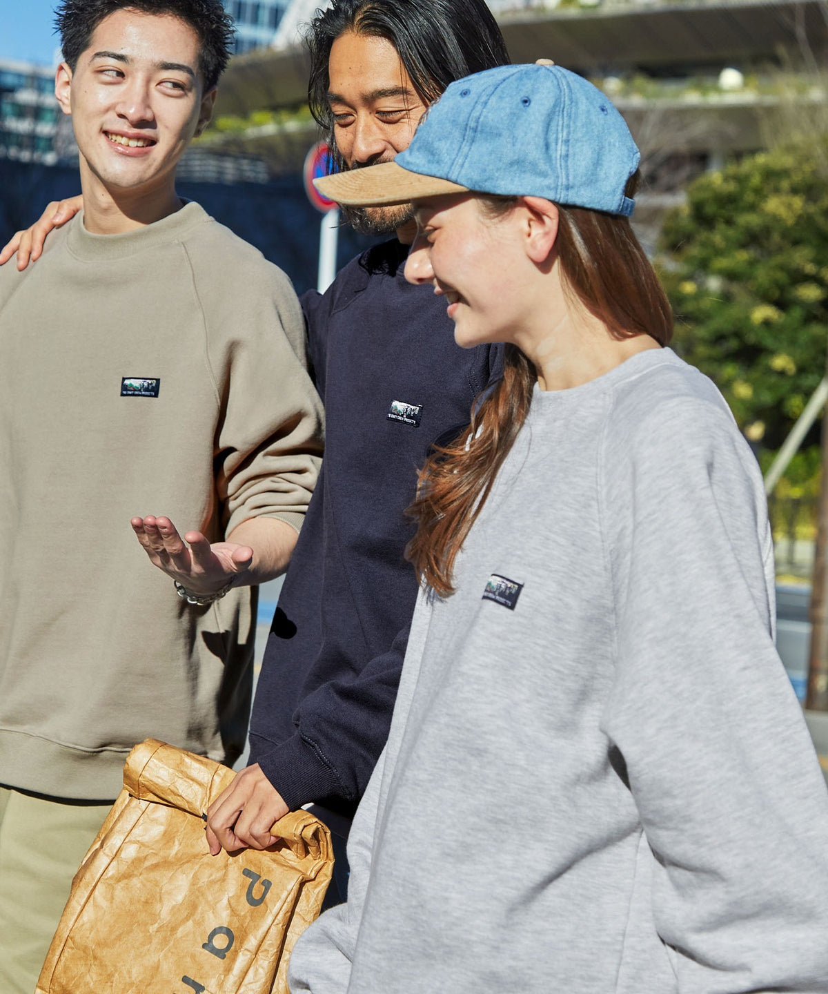 THE CRAFT CREW PRODUCTS／插肩袖圓領衫