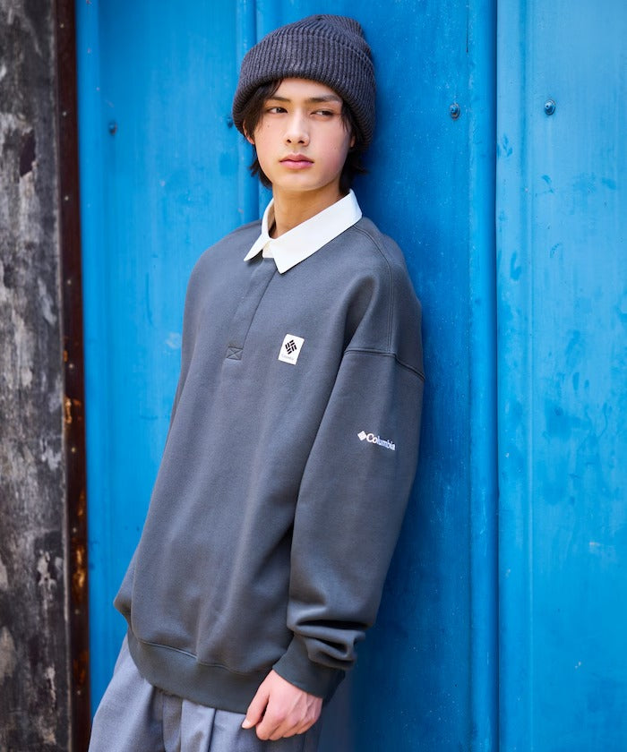 Columbia×FREAK'S STORE／小LOGO 長袖領衫（日本聯名限定）