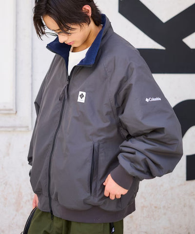 Columbia × FREAK'S STORE／日本聯名限定 雙面穿立領外套