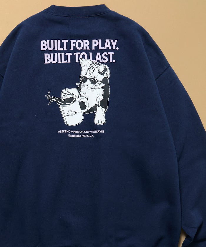 KELTY × FREAK'S STORE / 貓咪 圓領衫（日本聯名限定）