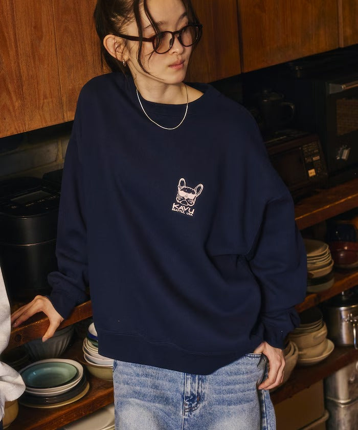 KAVU × FREAK'S STORE / 動物刺繡 圓領衫（日本聯名限定）