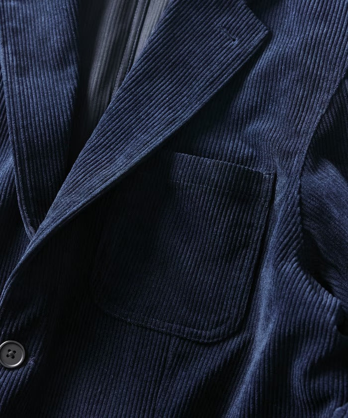 FREAK'S STORE／寬鬆版燈芯絨兩釦西裝外套套裝 Fabric by SOLOTEX(R)