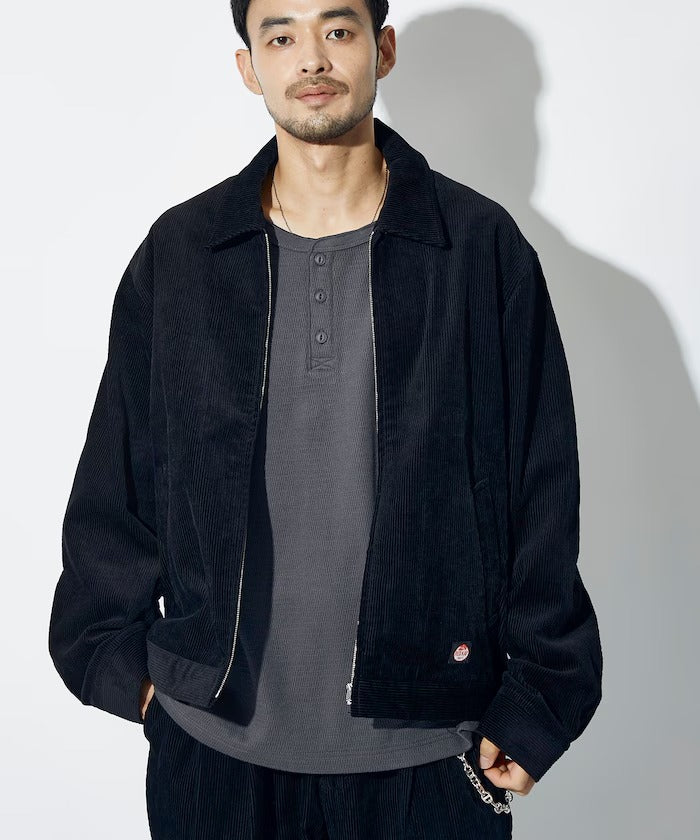 RED KAP × FREAK'S STORE／日本聯名限定 SMU JK-22 SHORT LENGTH 拉鍊燈芯絨工裝外套