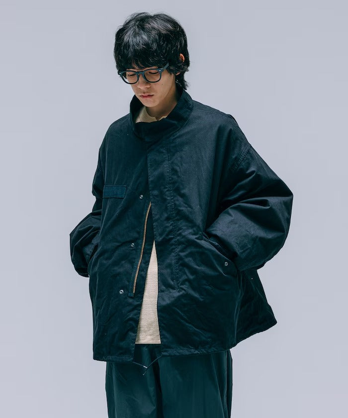 FREAK'S STORE／3WAY 寬短版 鋪棉內裡 兩件組 M-65風軍裝外套