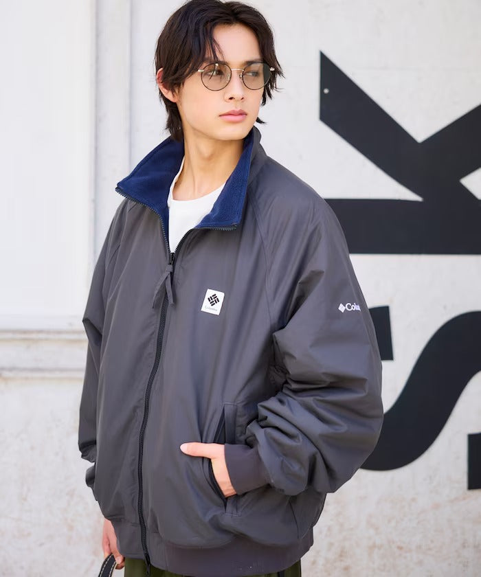 Columbia × FREAK'S STORE／日本聯名限定 雙面穿立領外套