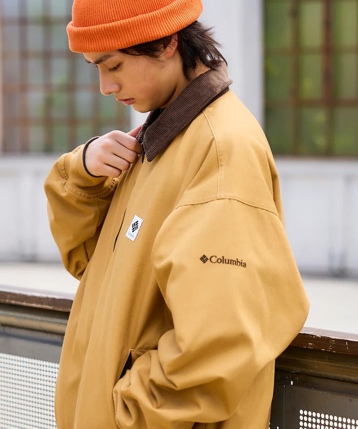 Columbia × FREAK'S STORE / 別注帆布雙面穿刷毛外套