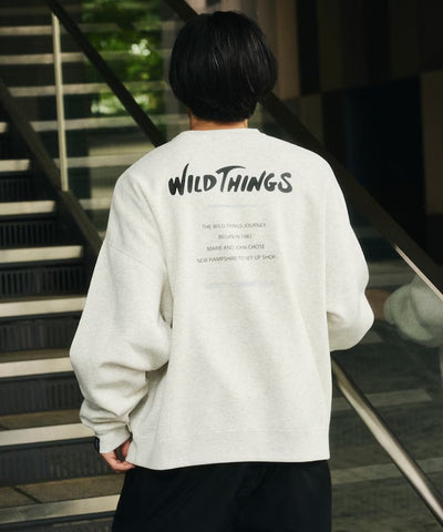 WILD THINGS×FREAK'S STORE / 反光印花圓領衫（日本聯名限定）