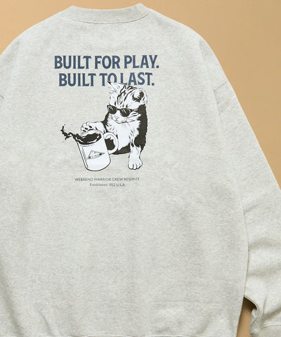 KELTY × FREAK'S STORE / 貓咪 圓領衫（日本聯名限定）