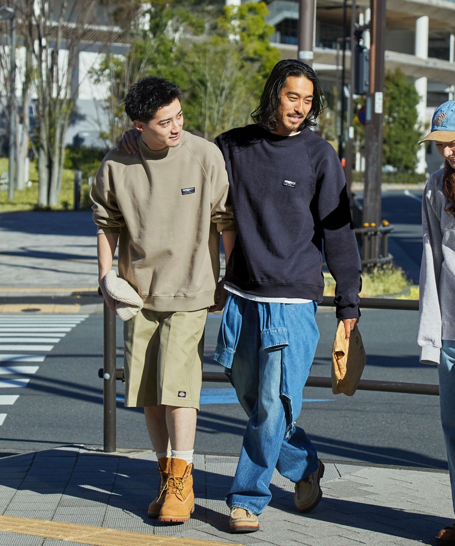 THE CRAFT CREW PRODUCTS／插肩袖圓領衫