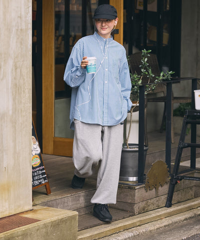 THE CRAFT CREW PRODUCTS／12盎司 厚磅刷毛 抽繩運動長褲