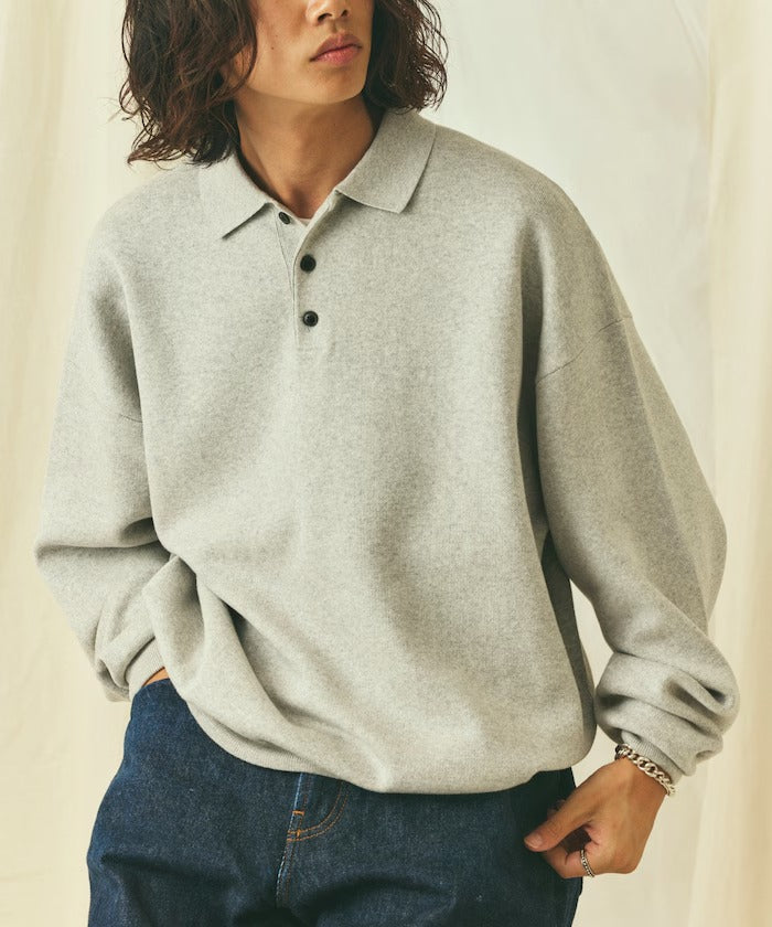 FREAK'S STORE／Relax Fit 毛圈布 針織POLO衫