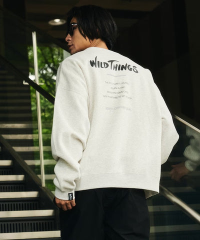 WILD THINGS×FREAK'S STORE / 反光印花圓領衫（日本聯名限定）