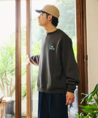 KAVU × FREAK'S STORE / 貓掌圖案 圓領衫（日本聯名限定）